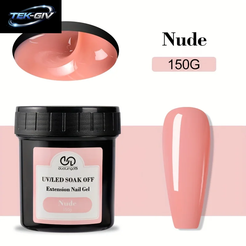 150 G Acryl-Nagelverlängerungsgel – Uv-/Led-Kompatibel, Geruchlos, Soak-Off-Formel Für Harte Gelee, Maniküre Und Nagelaufbau