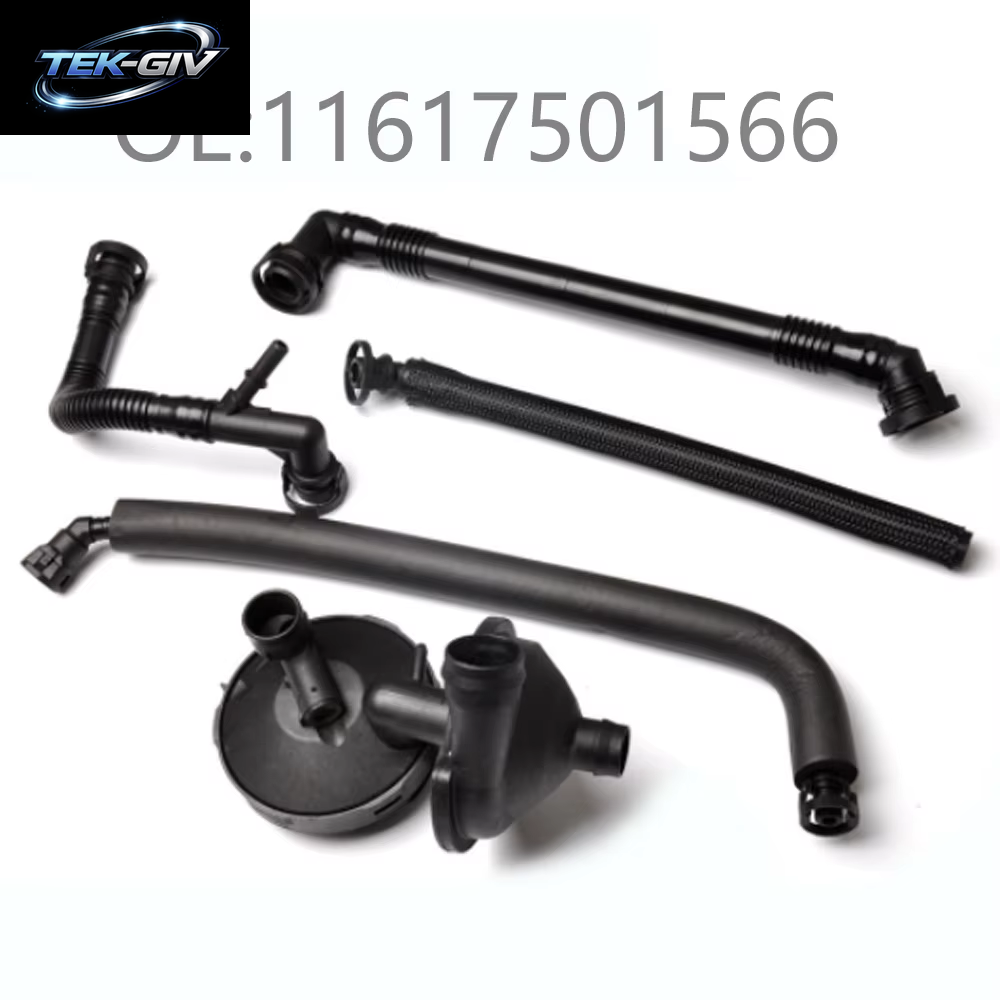 Kurbelgehäuse-Entlüftungsventil + Entlüftungsschlauch-Set Für BMW3 E46 E39 E53 E83 X3 X5 Z3 Z4 320I 325I 330I 520I 525I 530I