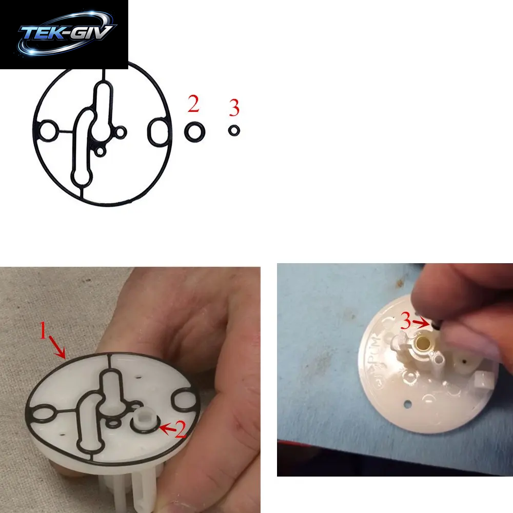 Vergaserschwimmer-Schüsseldichtung Für Nikki Carbs Briggs Und Stratton 698781 Mit 2 Dichtungen O-Ringen