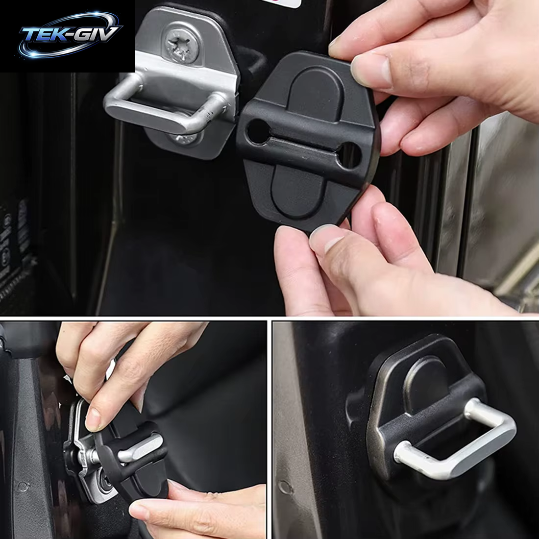 Türschloss Abdeckung & Tür Schraube Abdeckung Trim Zubehör Für Jeep Wrangler JL 2018-2022 Gladiator JT 2020-2022