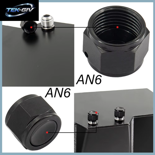 Schwarz AN6 AN8 AN10 Adapter Weibliche Flare End Kappe Stecker Rohr Mutter Sechskant Kopf Port Blindstopfen Kappe Schloss Schlauch Anschluss Fitting