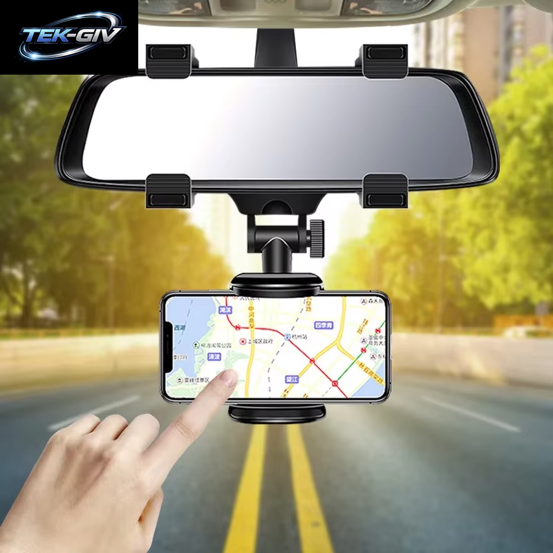 Rückspiegel 360-Grad-Rotierenden Auto Handy Halter Handy Universal Navigation Unterstützung Halterung Auto Innen Liefert