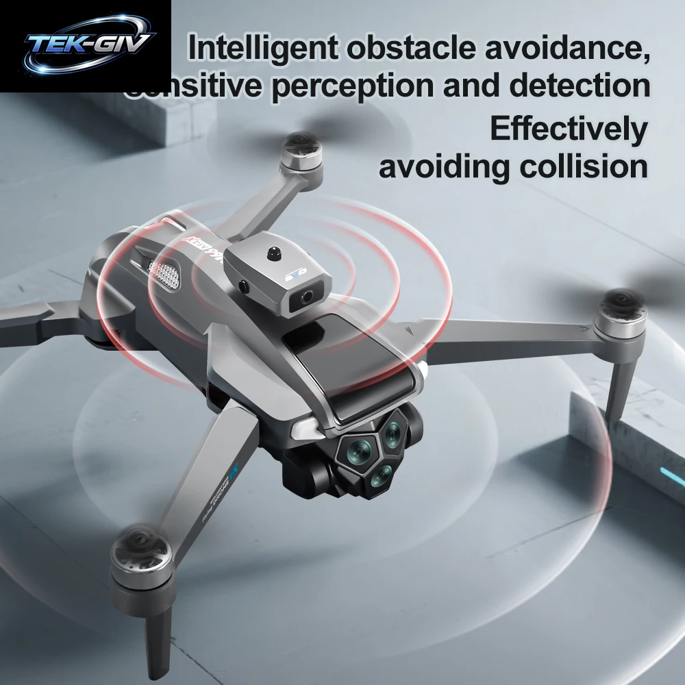 2025 Neue M66 Max 4K Dual-Kamera-Drohne Mit Faltbarem Bildschirm, 10 Km Flugbereich, GPS, Automatische Rückkehr, Bürstenloser Motor, Rc-Quadcopter