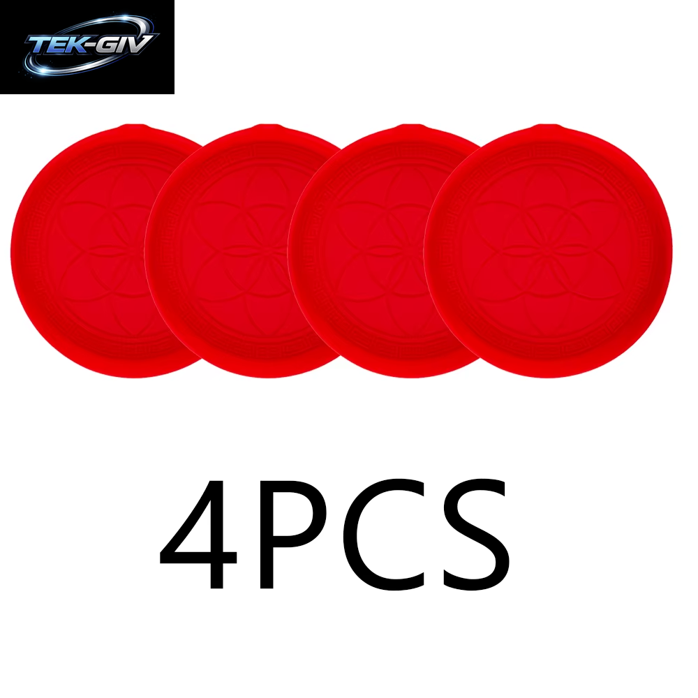 4PCS Auto Silikon Getränkehalter Untersetzer Einsatz Universal Rutschfeste Getränkehalter Autozubehör Innenraum Für Frauen Und Männer