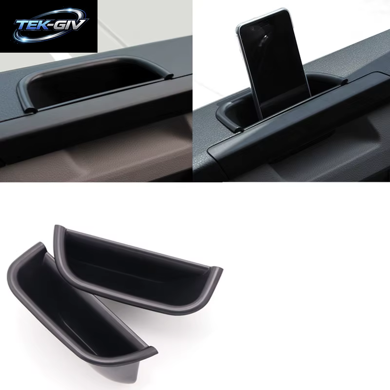 Für VW Volkswagen Transporter (T6) Caravelle 2017 2018 2019 Autozubehör Innenraum Vordertür Auto Aufbewahrungsbox Organizer 2 Stück