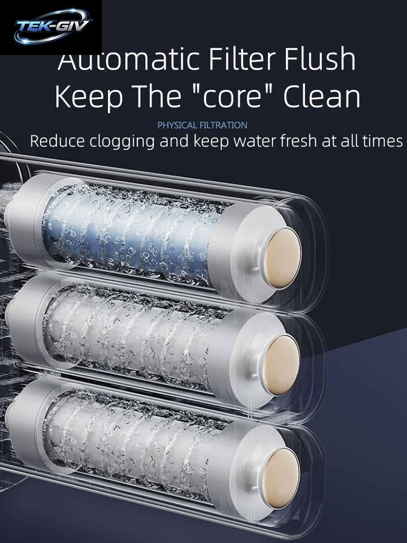 3+2 Wasserfiltersystem 5 Stufen Trinkwasserfilter Luftreiniger Für Haushaltsküche Mit Filterkartusche Kit Wasserhahnfiltration