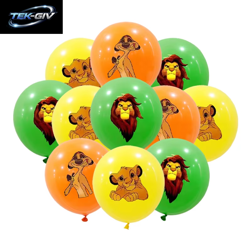 Disney Der König Der Löwen Geburtstag Party Dekoration Neue Teller Tassen Servietten Tischdecke König Löwe Geburtstag Ballon Party Favor Ballon