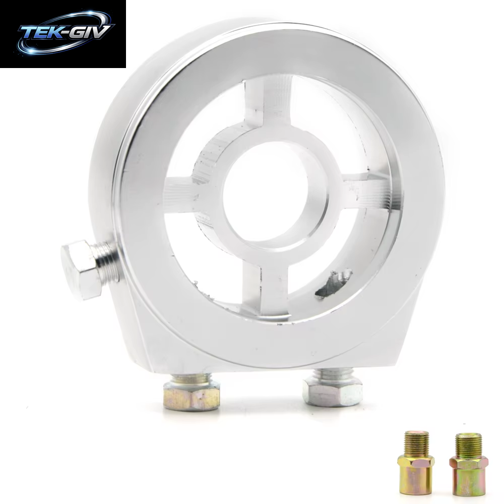 M20X1,5 3/4-16 1/8 NPT Aluminium Racing Öl Manometer Ölfilter Sandwich Adapter