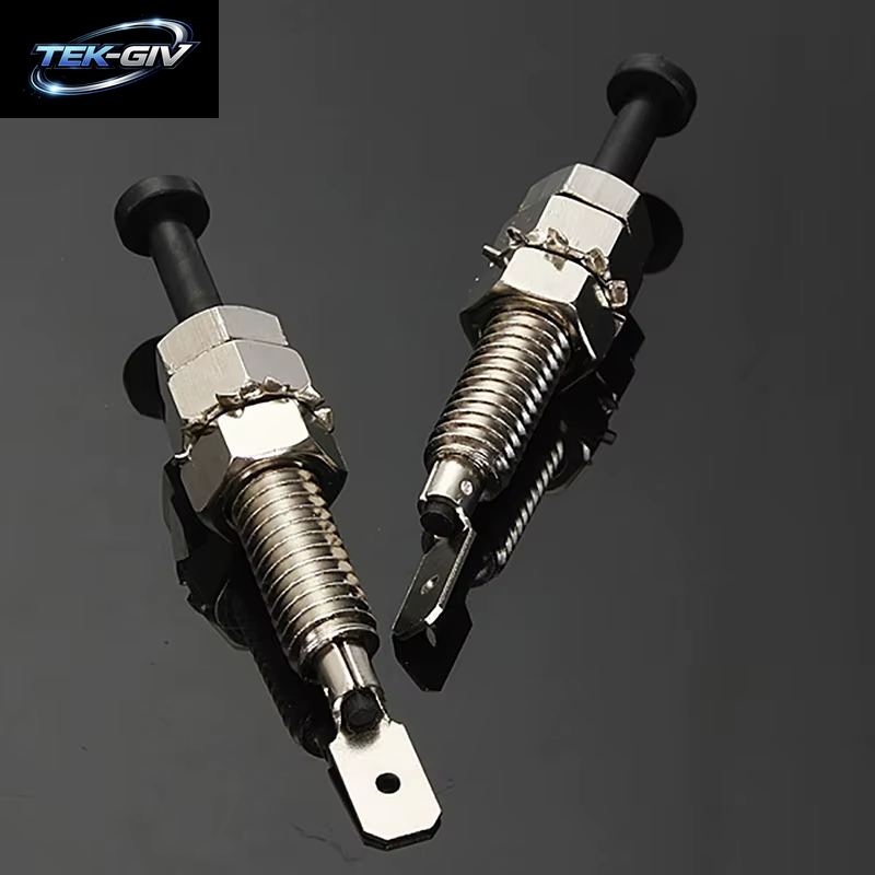 2PCS Universal Auto Alarm Sicherheit Einstellbare Auto Lkw Haube Tür Pin Schalter