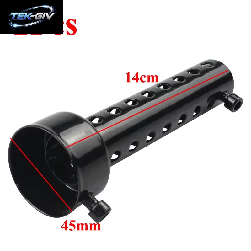2X 35Mm 42Mm 45Mm 48Mm 60Mm Universal Motorrad Can DB Killer Schalldämpfer Schalldämpfer Noise Sound Eliminator Auspuff Einstellbar Schwarz