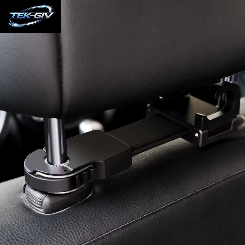 Hipacool Auto Fastener & Clip Auto-Innenraum-Aufbewahrungshaken, Auto-Clips, Vordersitz, Kopfstütze, Organizer, Halter, Kleiderbügel, Zubehör
