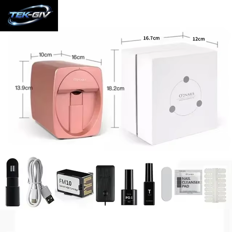 Smart 3D Mobile Nageldrucker M1 Muster Digital Nail Art Drucker Maschine DIY Tragbare H1 Nail Art Ausrüstung Vom Telefon