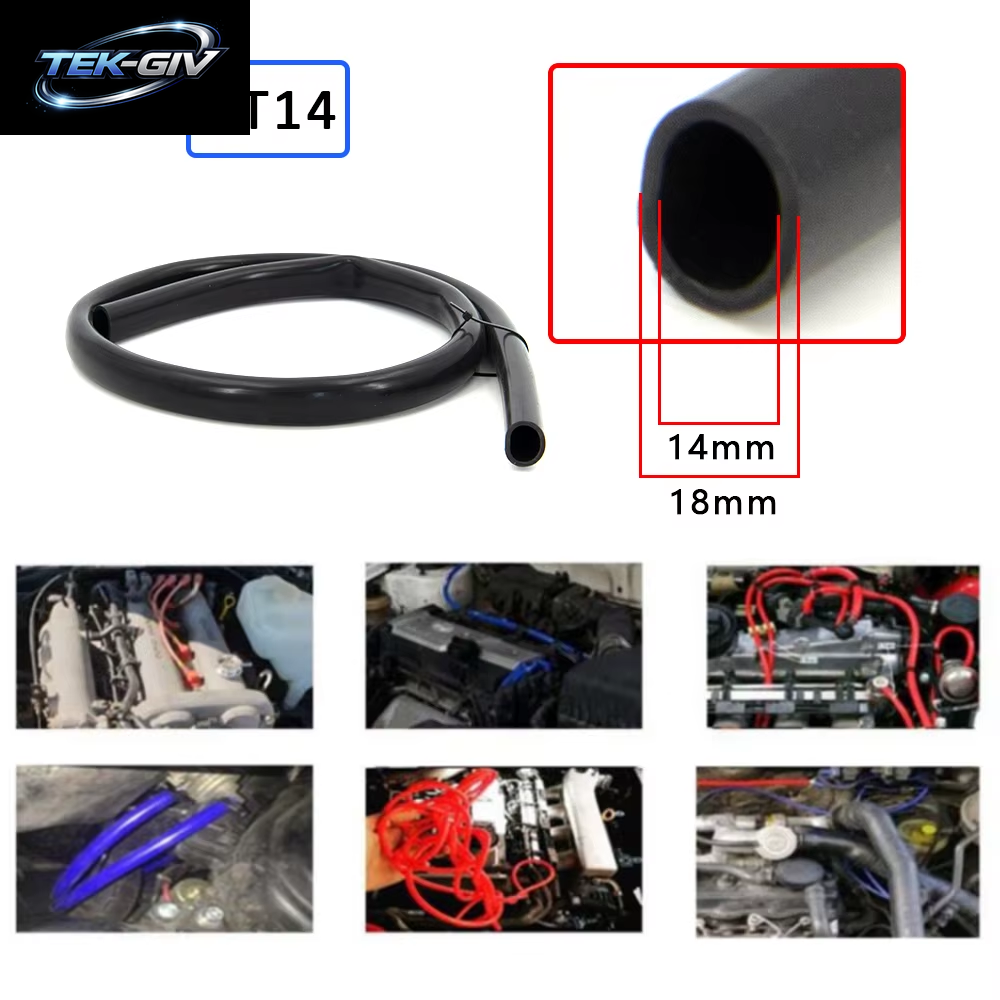 2M Länge Silikon Vakuum Rohr Schlauch Silikon Schläuche 3MM 4MM 6MM 8MM 10MM 12MM 14MM 16MM Blau Auto Teile Universal