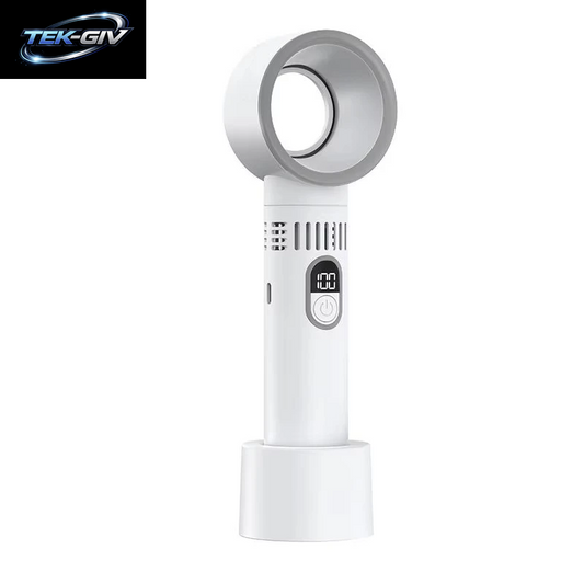 Lenovo Mini Handventilator 100 Geschwindigkeiten Turbo-Windpistole USB Wiederaufladbar Tragbares Outdoor-Kühlgerät 2026 Neu