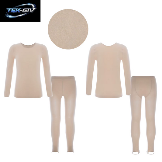 Kinder Mädchen Ballett Tanz Training Kostüme Frühling Herbst Thermo-Unterwäsche Anzug Stretchy Langarm Top + Strumpfhosen Leggings Hosen