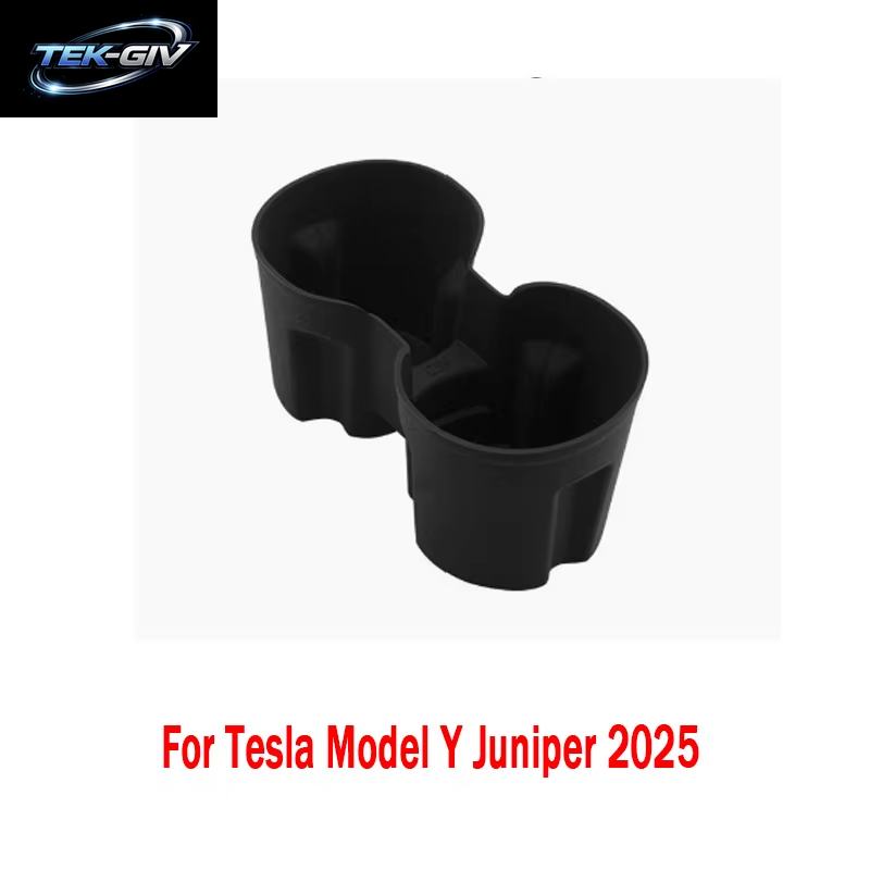 Wasserbecherhalter Für Tesla Model 3 Highland 2024, Modell Y Juniper 2025, Autozubehör, Mittelkonsole, Organizer, Aufbewahrungsbox