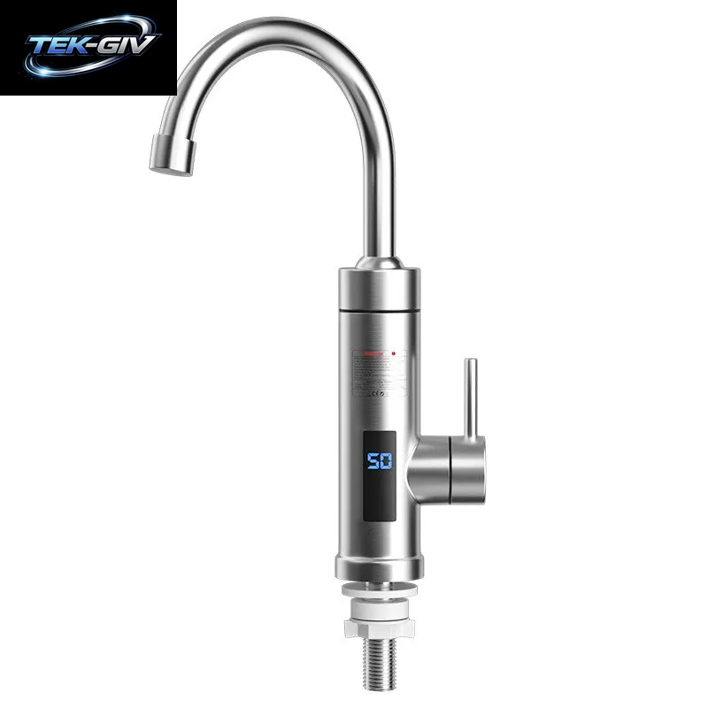 Instant-Warmwasser Bereiter Wasserhahn Tankless Heizungen Küche Warmwasser Hahn Bad Heizung Elektrische 220V Edelstahls Chale