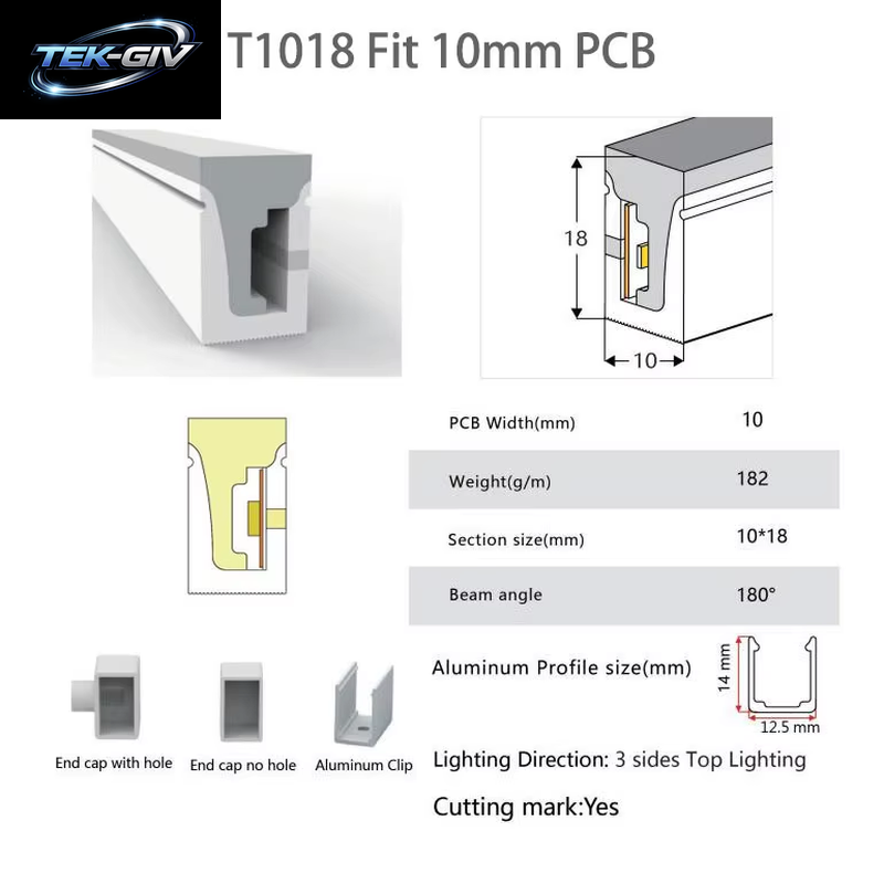 IP67 Wasserdichte Flexible LED Neon Silikon Licht Rohr Für WS2812B WS2811 WS2815 5050 COB RGB Licht Streifen Outdoor Dekoration