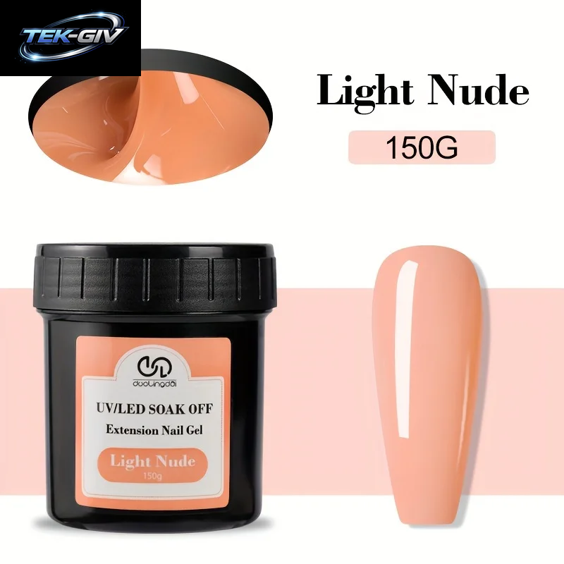150 G Acryl-Nagelverlängerungsgel – Uv-/Led-Kompatibel, Geruchlos, Soak-Off-Formel Für Harte Gelee, Maniküre Und Nagelaufbau