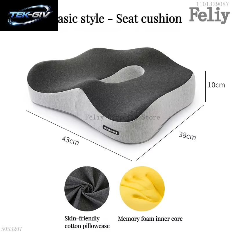 Memory Foam Auto Sitz Unterstützung Taille Kissen Massage Lenden Orthopädische Kissen Büro Stuhl Gesäß Kissen Schmerzen Relief Kissen Sets