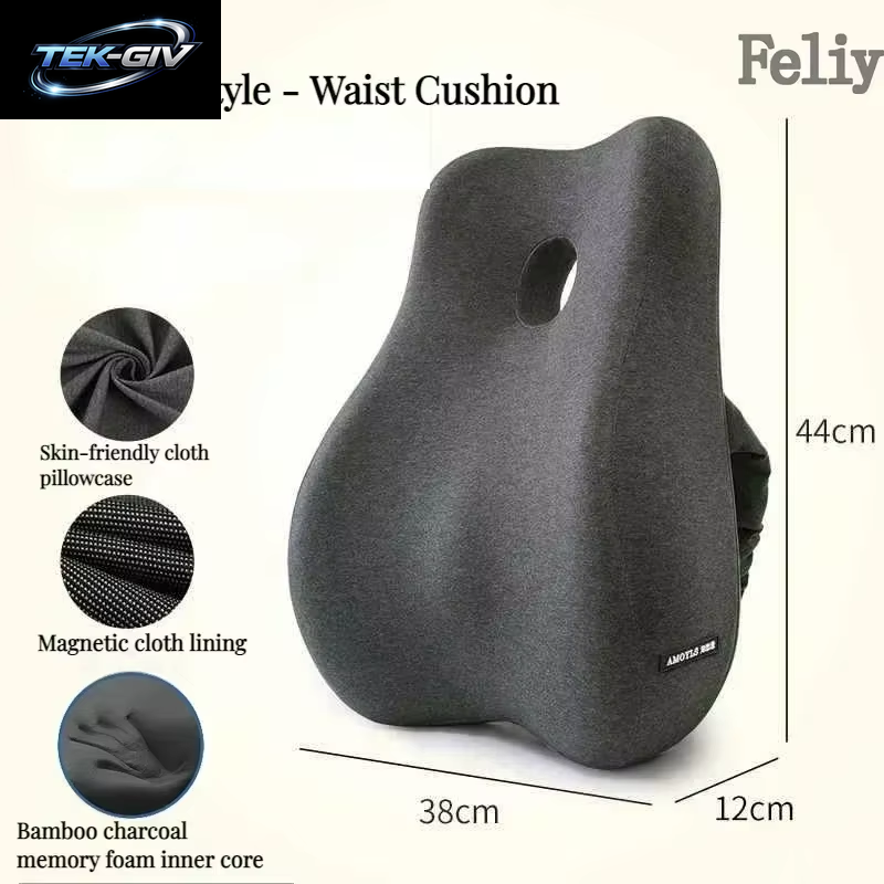 Memory Foam Bürostuhl Kissen Auto Sitz Unterstützung Taille Kissen Massage Lenden Orthopädische Kissen Gesäß Steißbein Kissen Zurück Pads