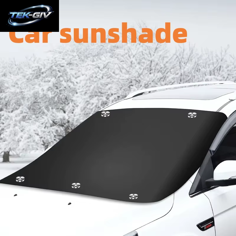 Auto-Sonnenschutz, Magnetischer Auto-Schneeschutz, Auto-Sonnenschutz, Verdickter Frostschutz Und Visier, Autoabdeckung