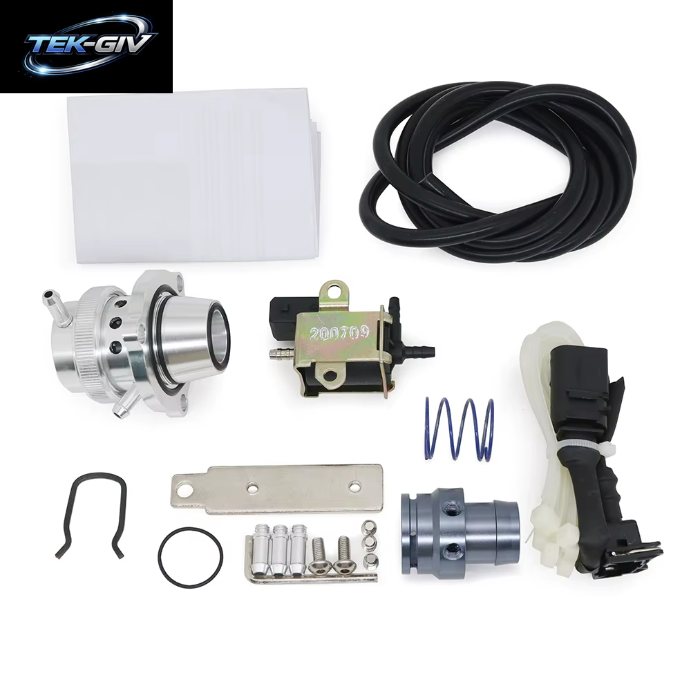 Turbo Dump Ventil BOV Blow off Ventil Kit Für Audi VW 2,0 T FSI TSI Motoren Mit Logo