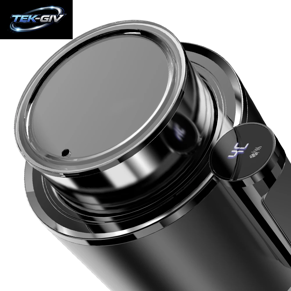 12V Auto Heizung Kühlung Tasse Digital Display 2 in 1 Auto Smart Heißer Kalten Tasse Getränke Halter Schnelle Kühlung Heizung Elektrische Tasse