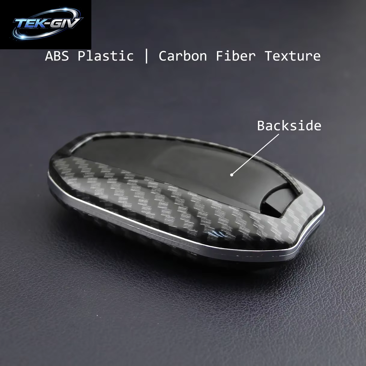 Carbon Fiber Smart Key Fob Abdeckung Fall Kette Ring Für Peugeot 308 508 2008 3008 5008 Citroen C3 C5 Aircross DS 9 3 7 Crossback
