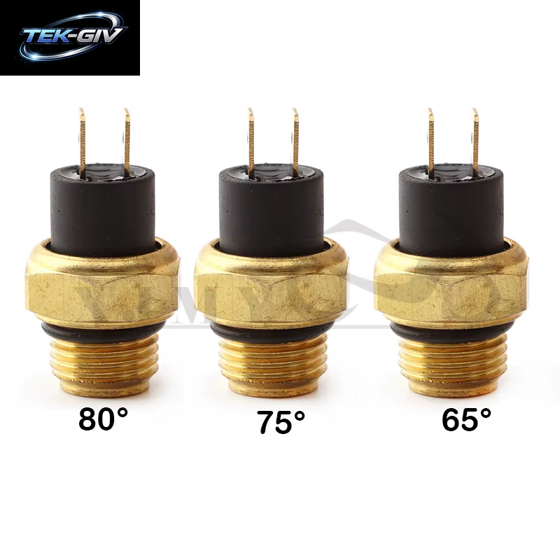 Motorrad Elektrischer Kühler Lüfter Wassertemperatur Thermostatschalter Temperatursensor M16 Geeignet Für 200 250 400 450