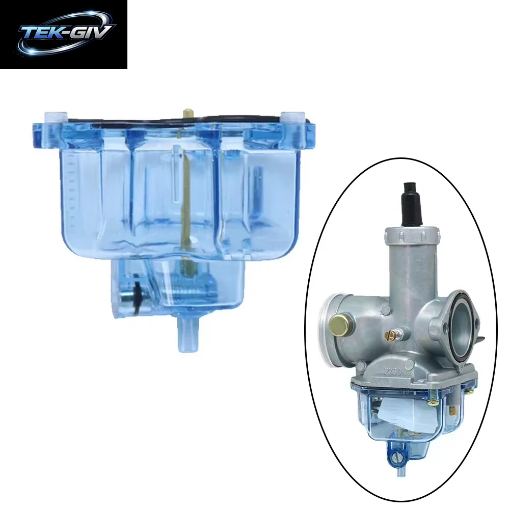 1X Klar Vergaser Boden Float Schüssel Shell Carb Für PZ26 PZ27 PZ30 PZ32 PZ26/27/30/32 Blau Transparent Hohe Grade