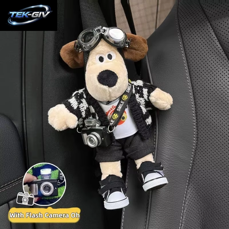 Auto-Sicherheitsgurt-Schulter-Ärmel, Ganzjährig, Universell, Niedlich Und Kreativ, Cartoon-Hund, Auto-Schulter-Schutz-Ärmel, Autozubehör