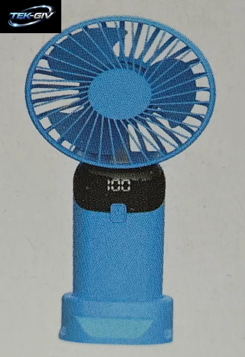 USB Mini-Handventilator Mit Starkem Wind, Tragbar, Leise, Wiederaufladbar, Desktop-Luftkühler Mit Telefonhalter, Kühlventilator Für Reisen Im Freien
