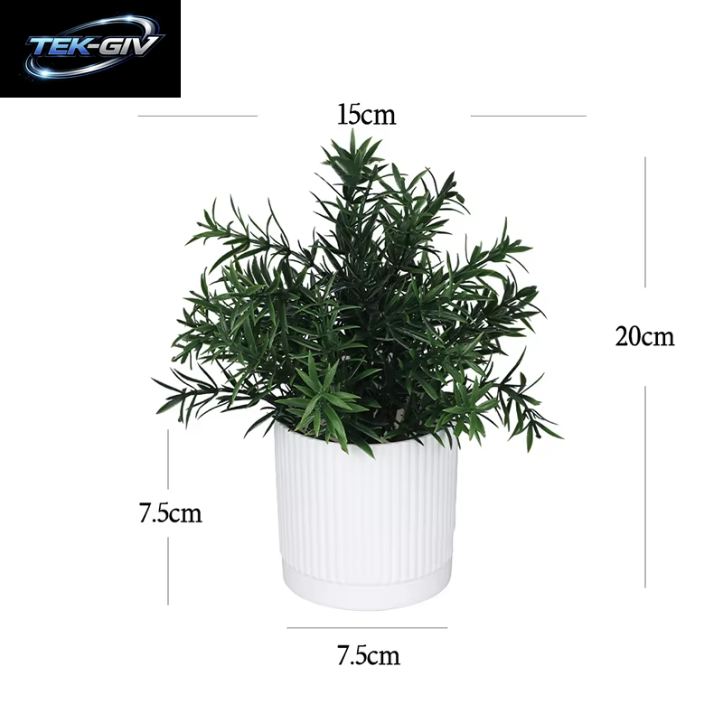 Künstliche Topfblumen, Pflanzen, Bonsai, Gefälschte Pflanze, Blumentopfornamente Für Den Garten, Kleiner Künstlicher Baum, Heimdekorationszubehör