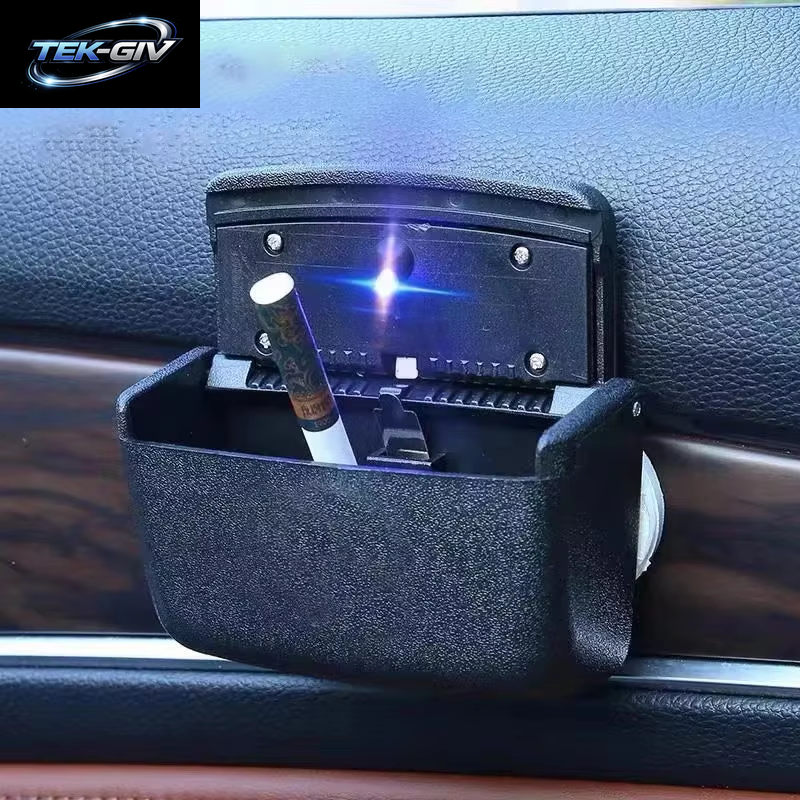 2025Aschenbecher Universal Home Auto Auto Luftauslass Mehrzweck-Led-Zigaretten-Rauchentferner