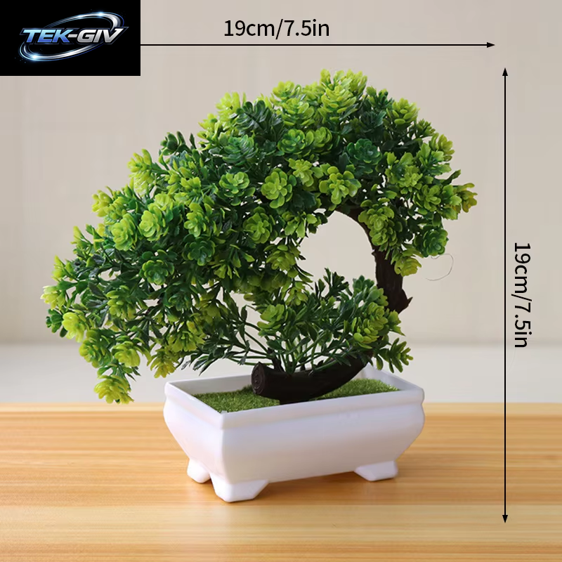 Künstliche Topfblumen, Pflanzen, Bonsai, Gefälschte Pflanze, Blumentopfornamente Für Den Garten, Kleiner Künstlicher Baum, Heimdekorationszubehör