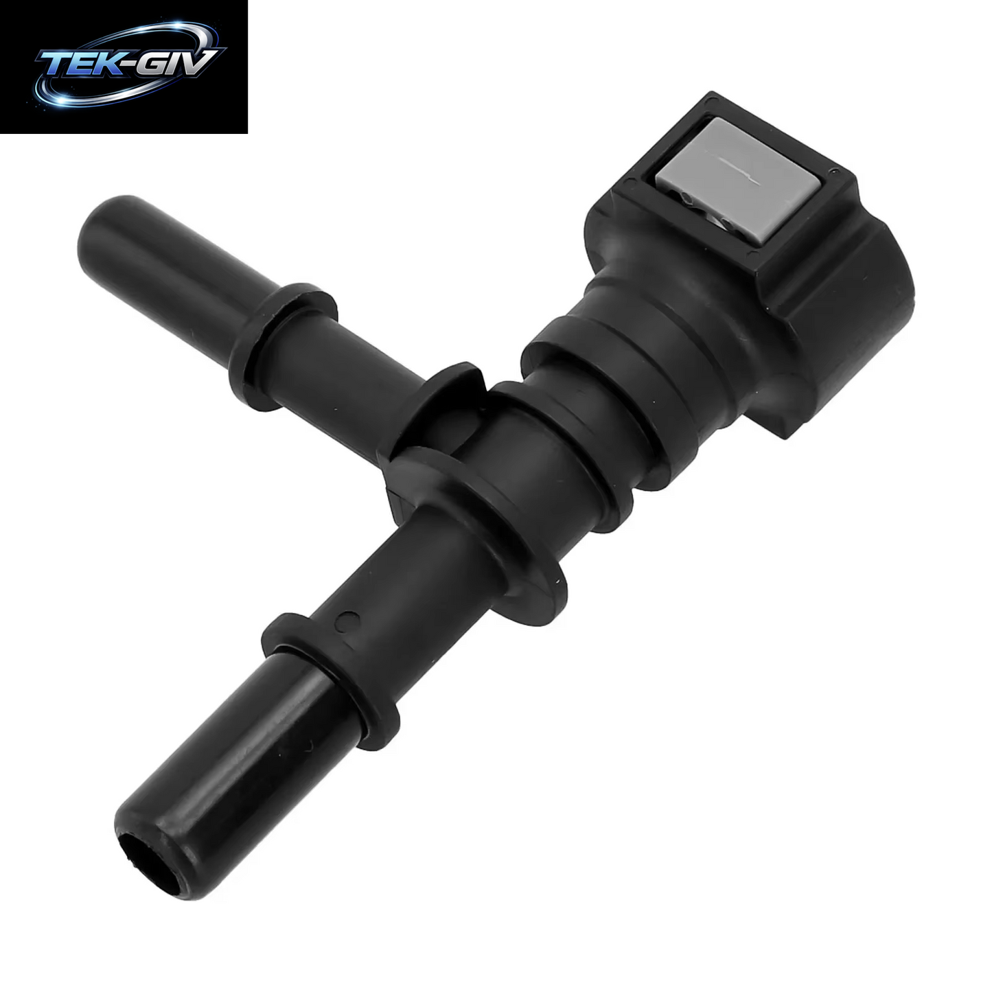 9,49 T-Anschluss Auto Kraftstoff Schlauch Schnell Stecker Stecker Schnell Release Schlauch Fitting Nylon Öl Linie Rohr Adapter Gute Abdichtung Perfor