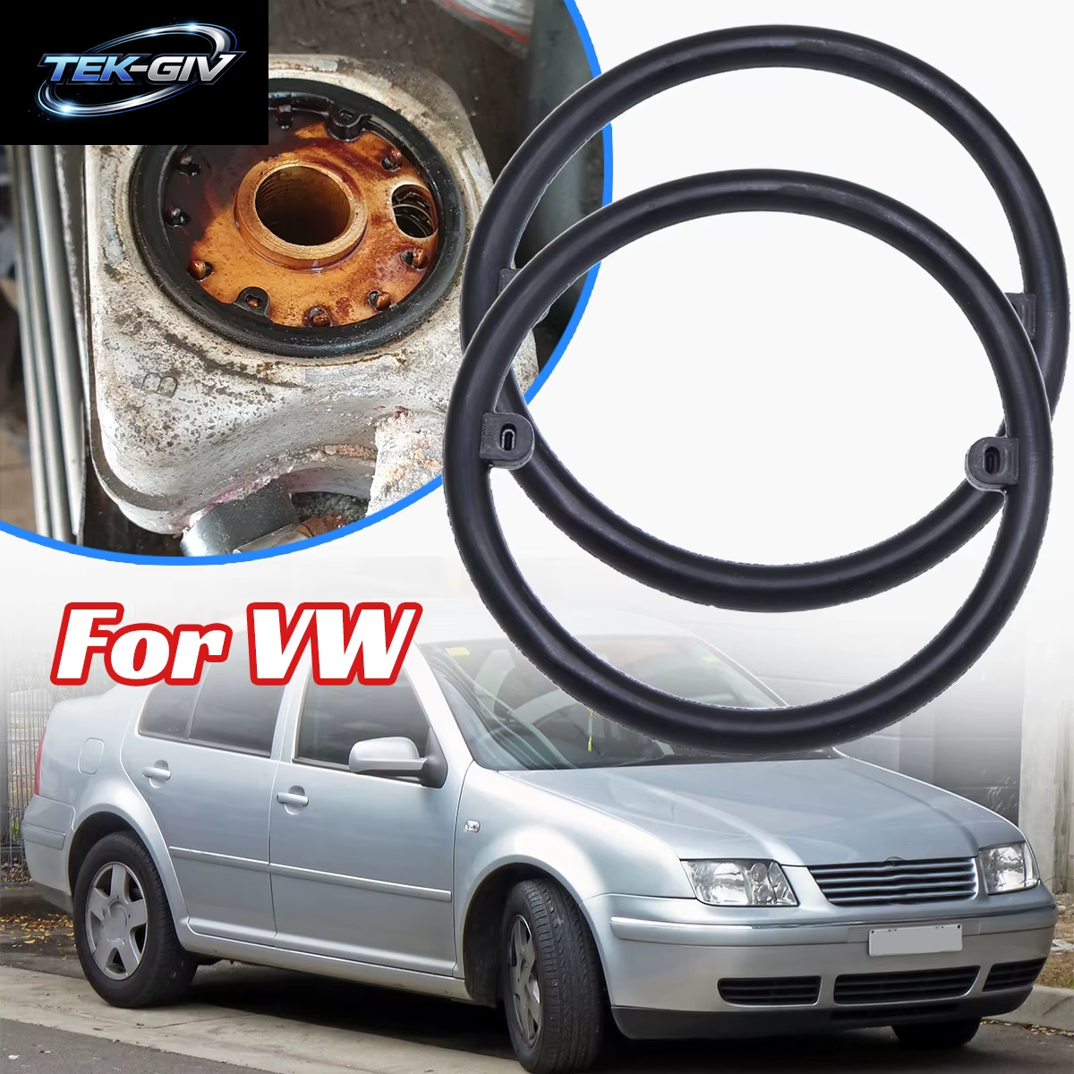 2Pc Motoröl Kühler Filter Dichtung Für VW Golf Polo Bora Passat Gehäuse Wärmetauscher O-Ring Obere Dichtung Waschmaschine Auto Reparatur Kit