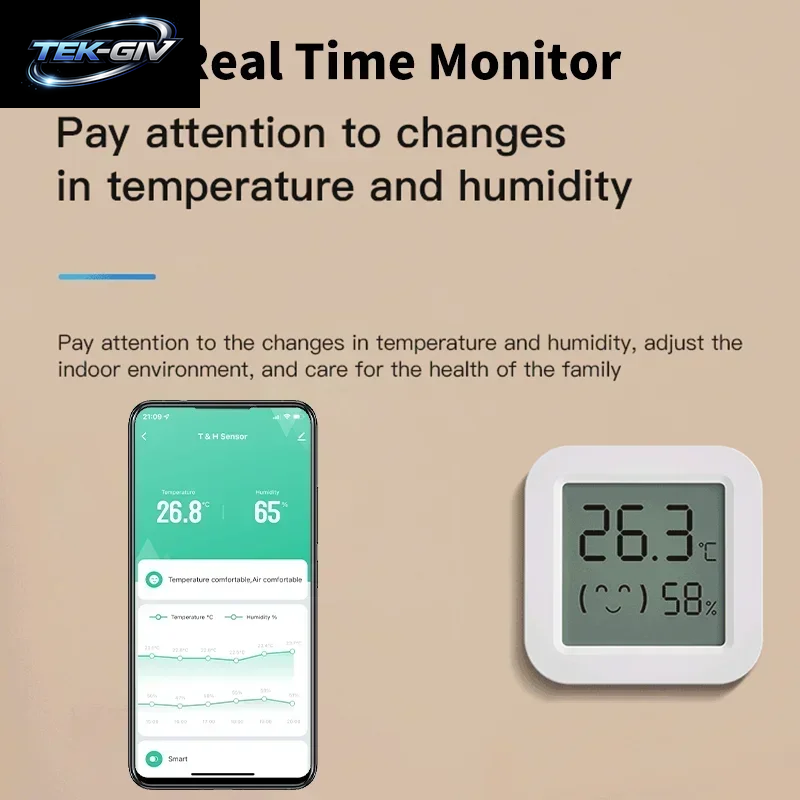 Zigbee 3.0 Temperatur- Und Feuchtigkeitssensor, App-Fernbedienung, Thermometer Über Tuya Smart Life Für Smart Home, Funktioniert Mit Yandex Alexa