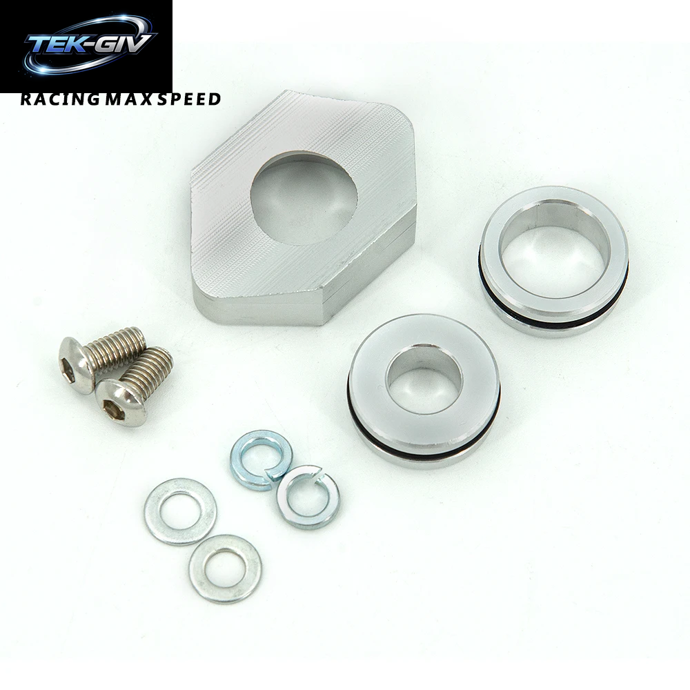 1PCS ALUMINIUM KARTE SENSOR ADAPTER FÜR VW AUDI 1,8 T FLANSCH KIT GOLF GTI BEETLE JETTA A4 PIPING KIT