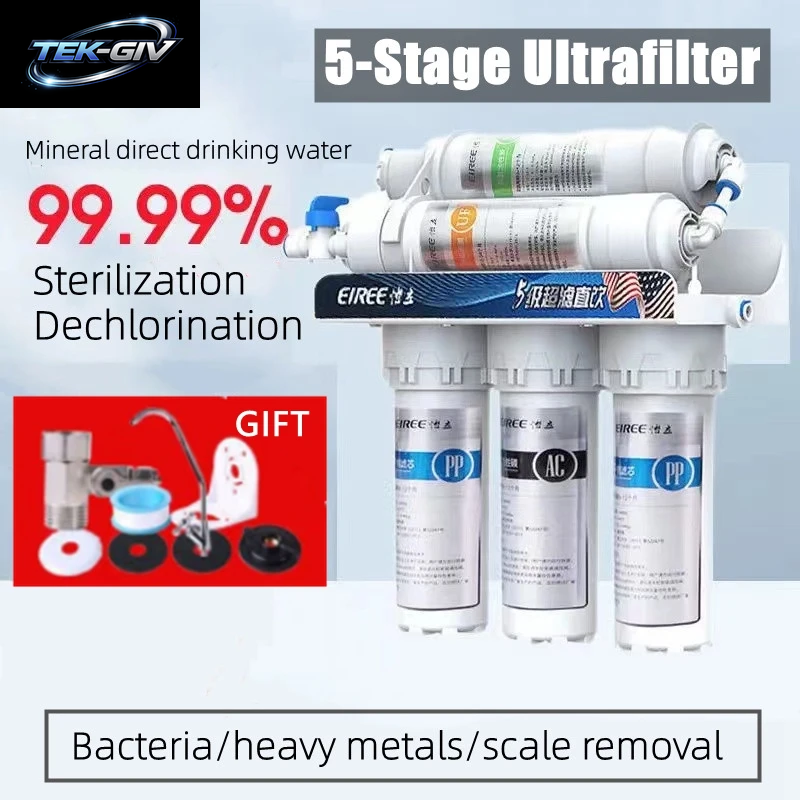 5-Stufiger Wasserreiniger-Filter, Haushalt, Küche, Ultrafiltration, Wasserreiniger, Filter, Wasseraufbereitungssystem Mit Wasserhahnfilter