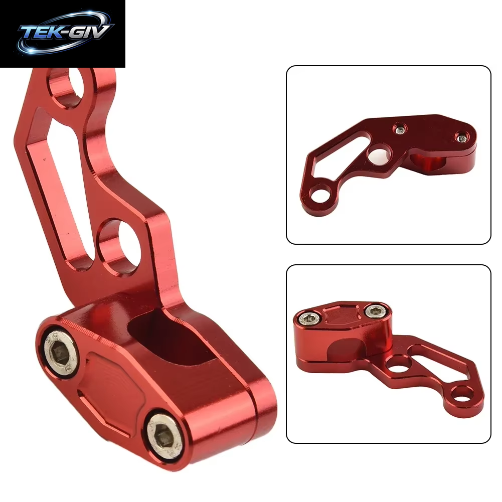 Motorrad Bikes Öl Schlauch Klemme Modifizierte Öl Pipeline Bremsleitung Klemme Schutz Aluminium Legierung Schlauch Clip Zubehör
