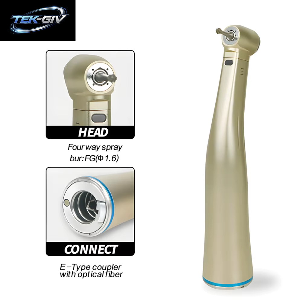 Dental-Elektromotor, Bürstenloser Mikromotor Mit Wassertank, Internes Spray, 2/4 Löcher, Passend Für 1:1/1:5/16:1 Handstück, Zahnmedizin-Werkzeuge