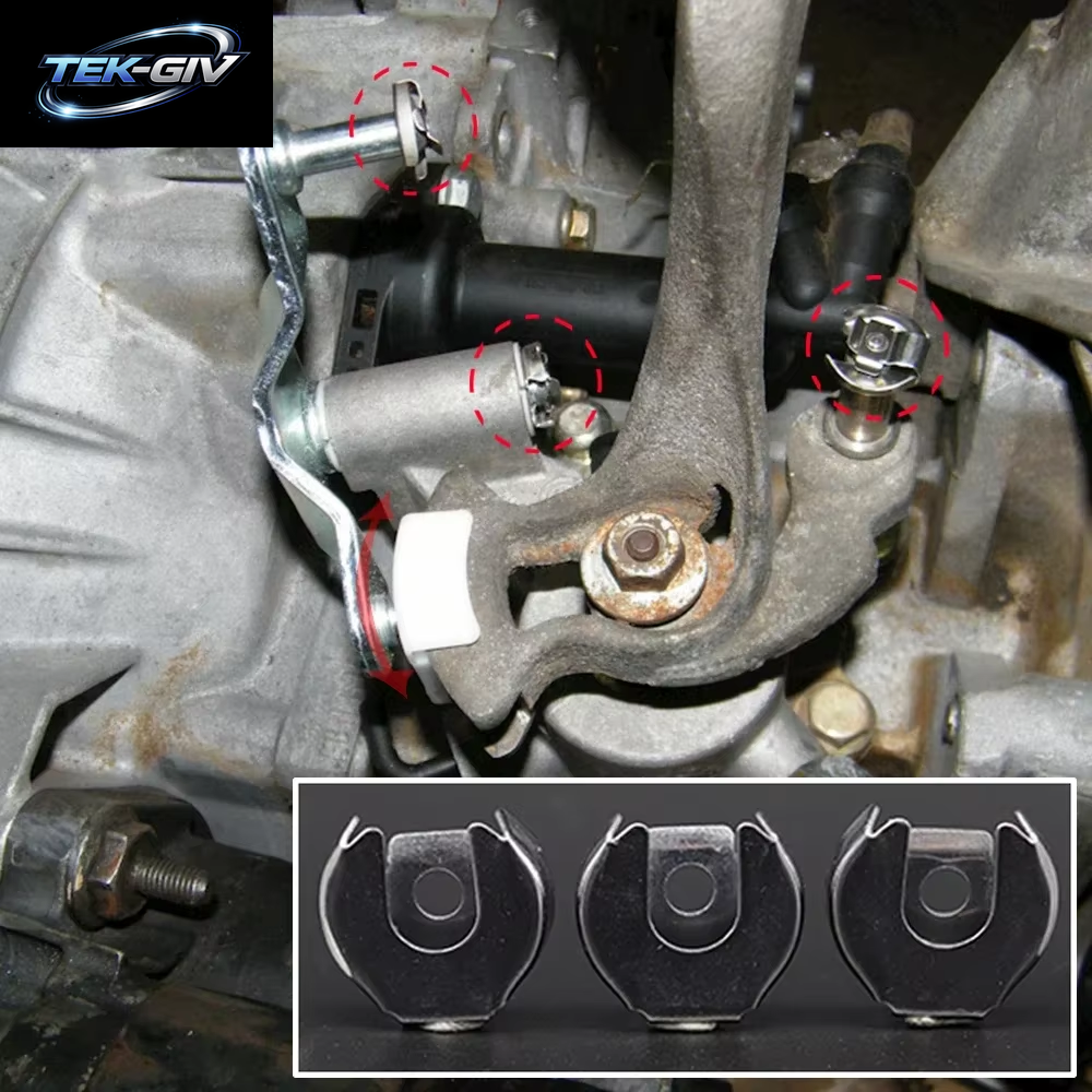 Für SEAT Ibiza 2002–2009 Leon 1M Alhambra 7V Schalthebel Gleitschuh Relais Lagerbuchse Gangwahlschalter Verkabelung Schalthebel Unterlegscheibe
