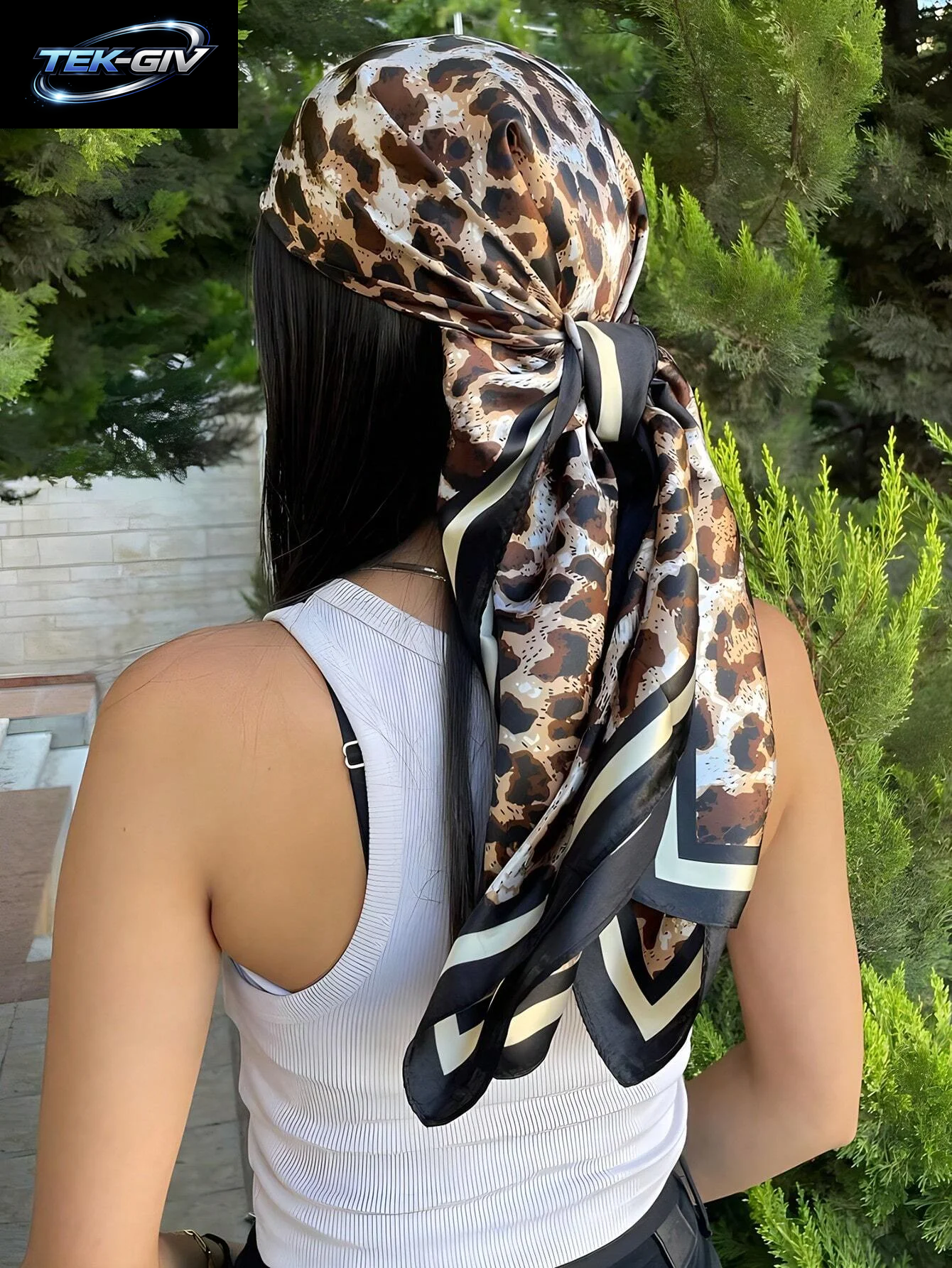 60 Farben Luxus-Schal Für Damen 70*70Cm Seidengefühl Quadratisches Haartuch Foulard Satin-Schal Großformatiges Kopftuch Hijab Taschentuch