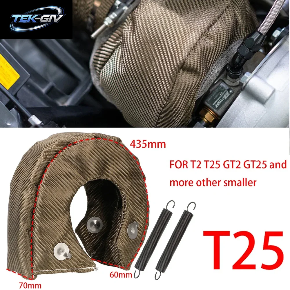 Glasfaser Turbo Hitteschild Turbolader Deken Cover T2 T25 T28 T3 T4 T6 Meest Turbine Hochtemperaturschutz Wrap Heat