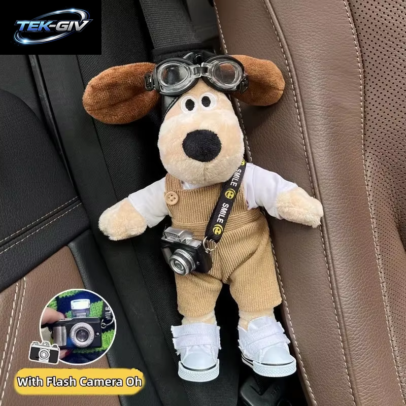 Auto-Sicherheitsgurt-Schulter-Ärmel, Ganzjährig, Universell, Niedlich Und Kreativ, Cartoon-Hund, Auto-Schulter-Schutz-Ärmel, Autozubehör