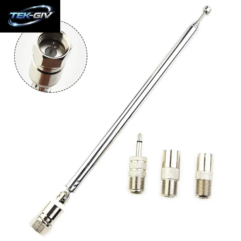Teleskop DAB FM Radio Antenne Adapter Hifi AV Empfänger Mini System Antenne Antenne Länge F-Männlich Stecker Radio Zubehör