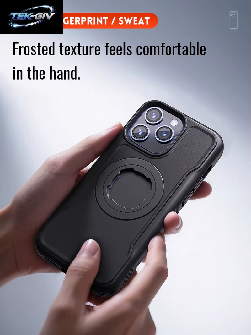 Magnetische, Stoßfeste Hülle Für Iphone 17, 16, 15, 14, Pro Max, Ladeabdeckung Mit Sperrdesign, Passend Für Quad-Stil-Motorräder/Fahrräder