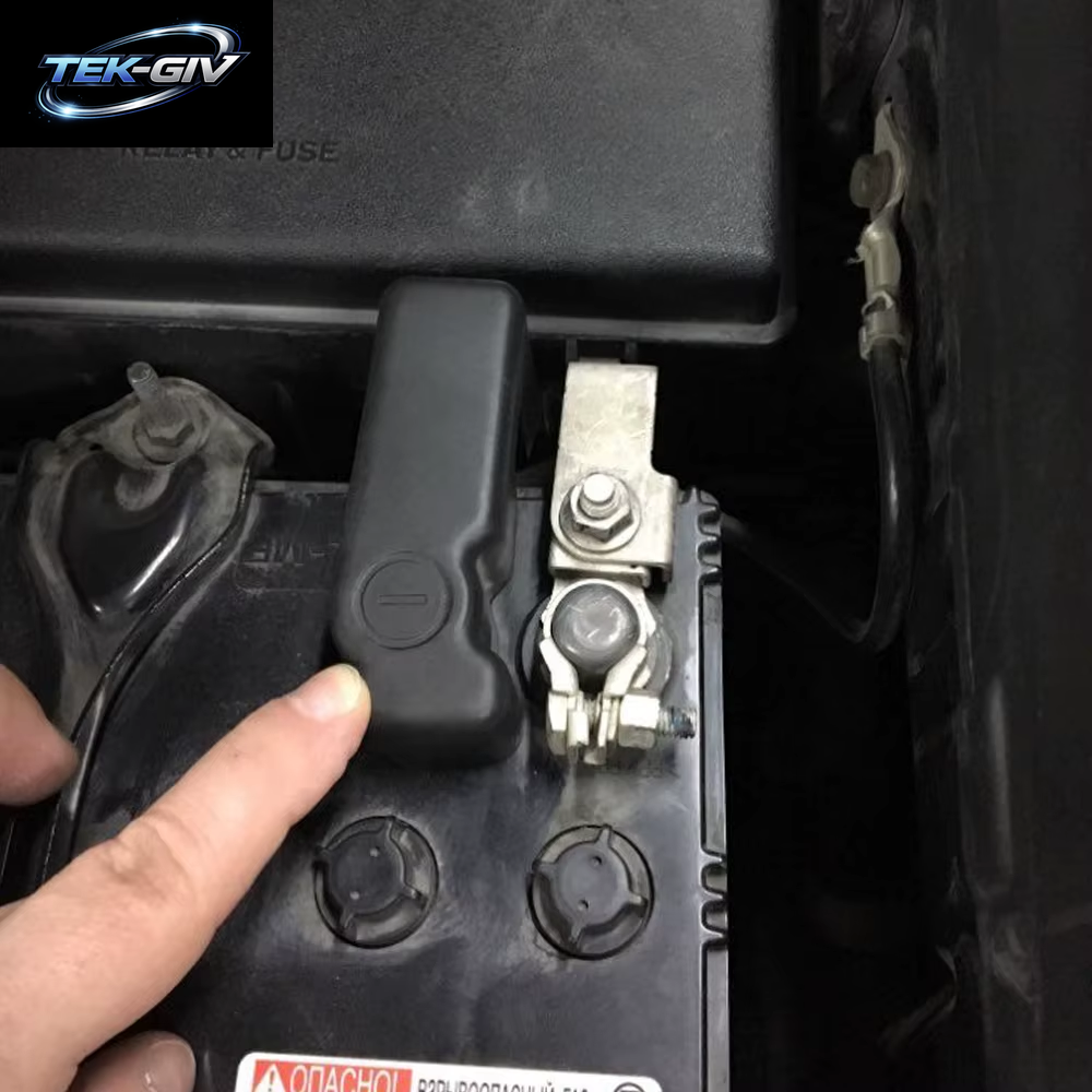 Autobatterie Anode Negativ Schutz Abdeckkappe Für Toyota FJ Land Cruiser Prado 150 V8 200 2010-2017 Rav4 2017 2018 Zubehör